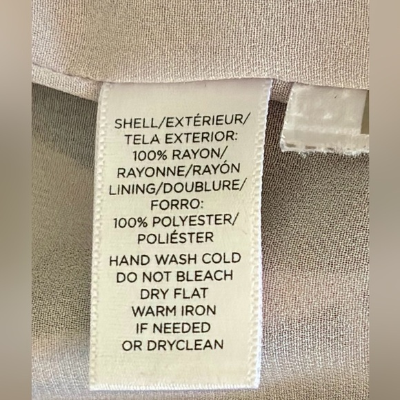 Ann Taylor Loft Geometric Print Shift Dress in Black/Cream Women’s Size Medium - Picture 6 of 7